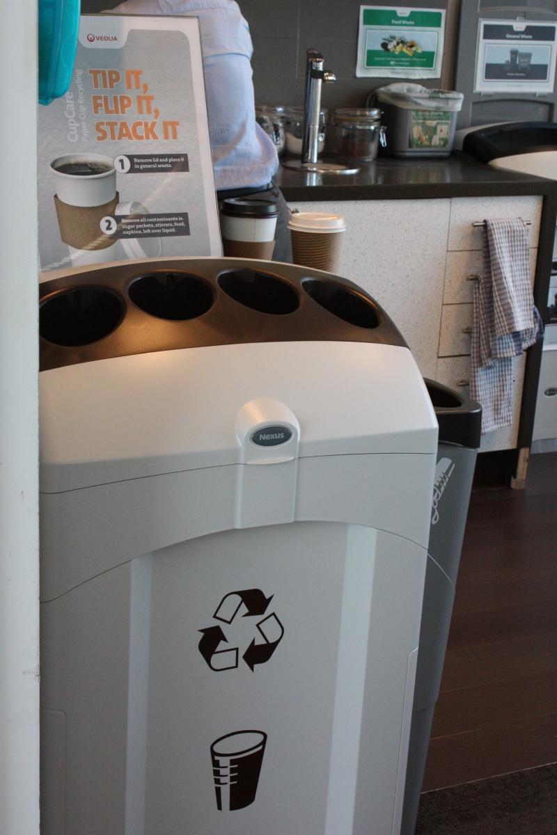 Flip It Tip It Coffee Cup Station